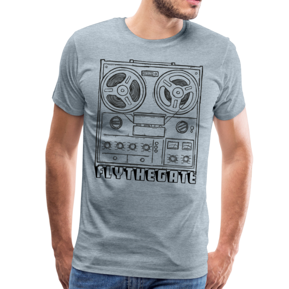 FlyTheGate "Reel-to-Reel Men's Premium T-Shirt - flythegate