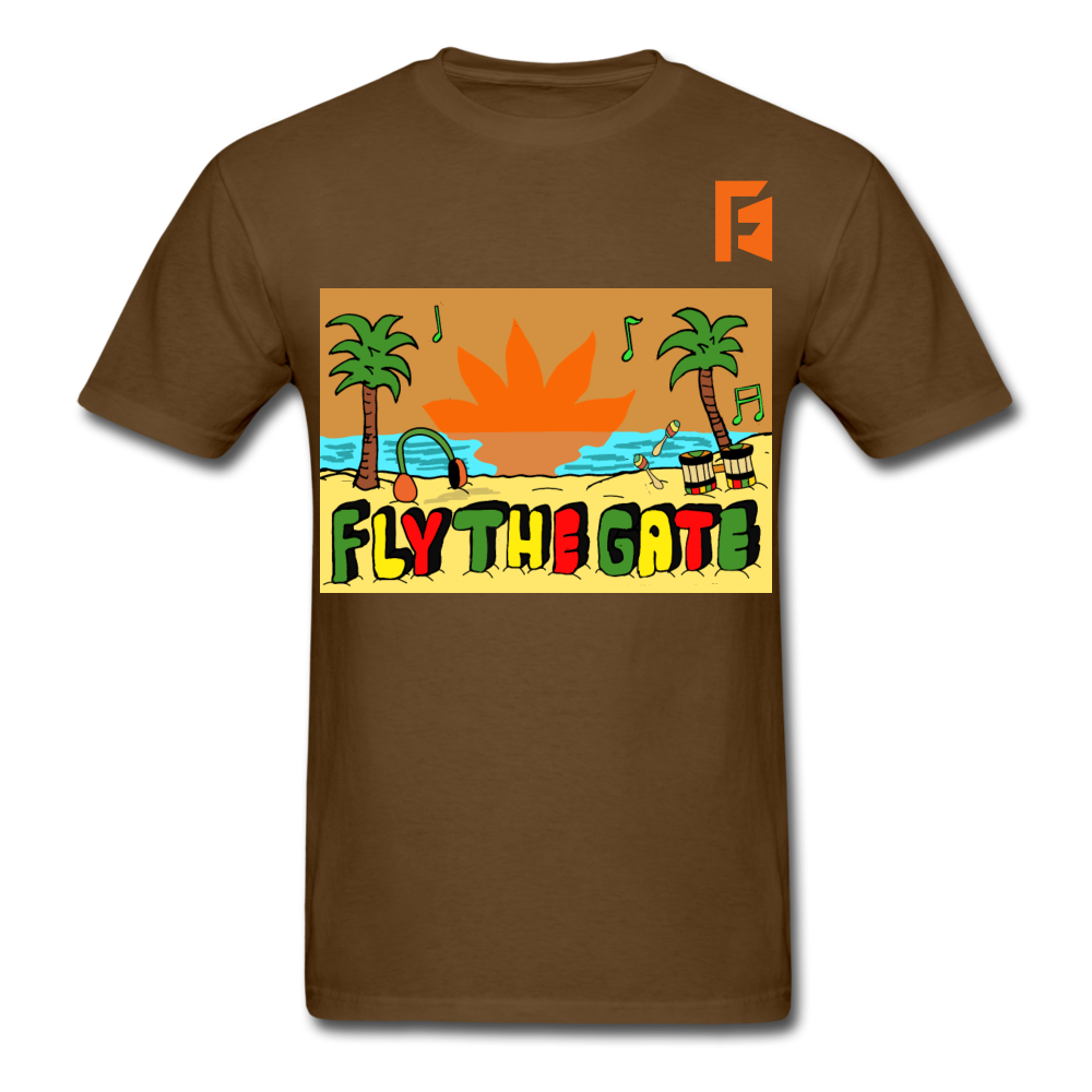 FlyTheGate "Sun Leaf" T-Shirt - flythegate
